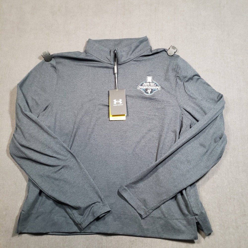 Under Armour 1/4 Zip Pullover Mens XL Gray 2022 Golf‎ Championships UW1603